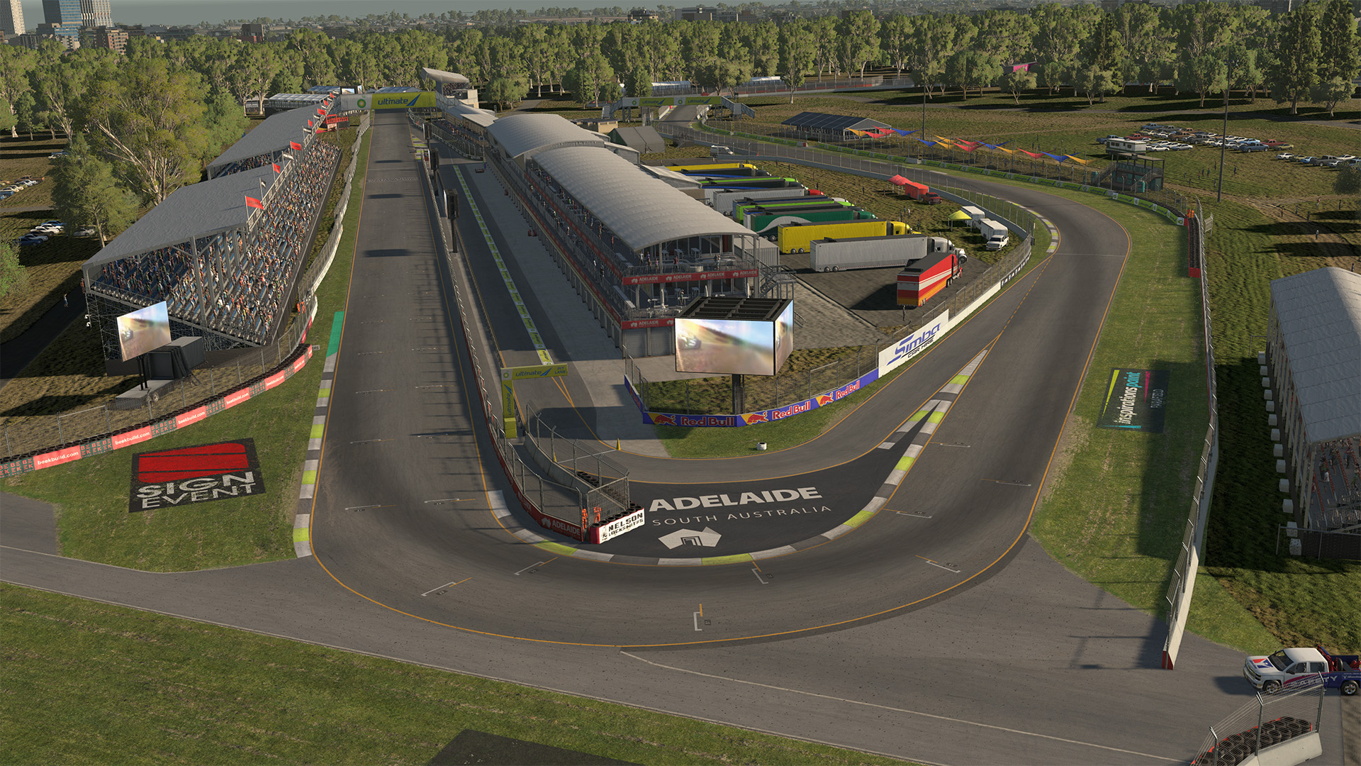 Adelaide Street Circuit circuit view 5