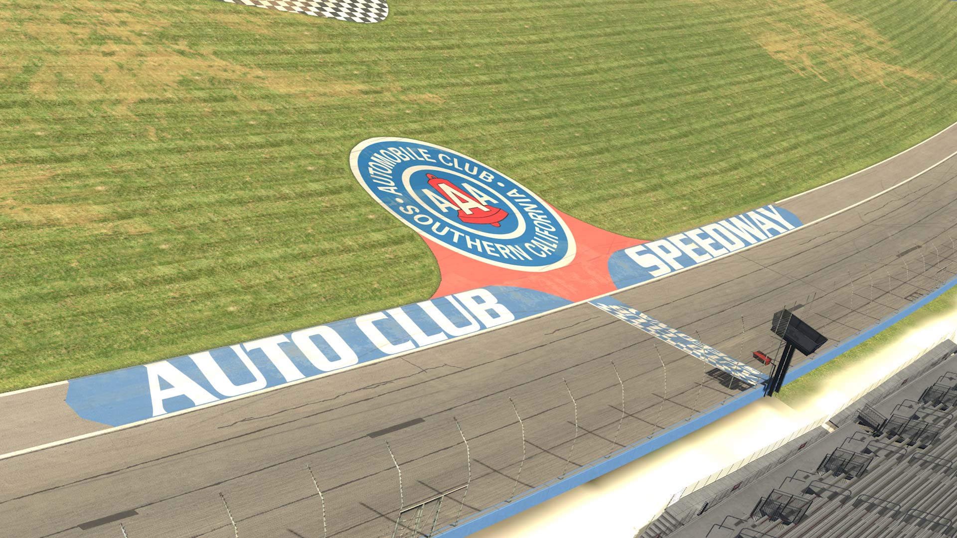 Auto Club Speedway circuit view 1