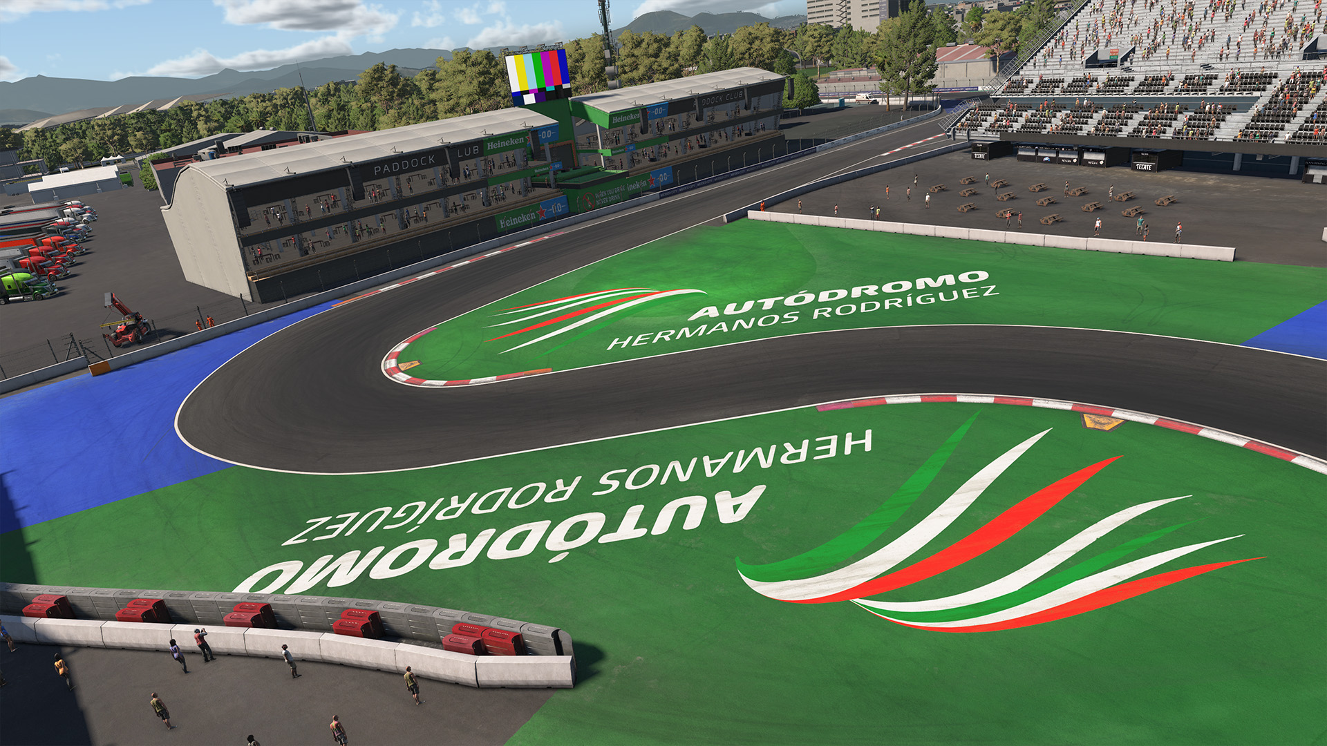 Autódromo Hermanos Rodríguez circuit view 2