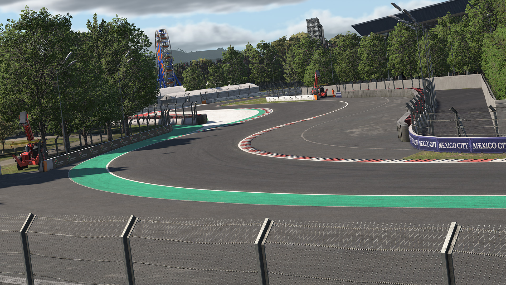 Autódromo Hermanos Rodríguez circuit view 4