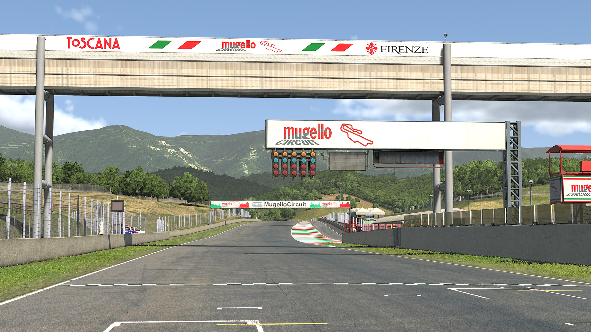 Autodromo Internazionale del Mugello circuit view 1