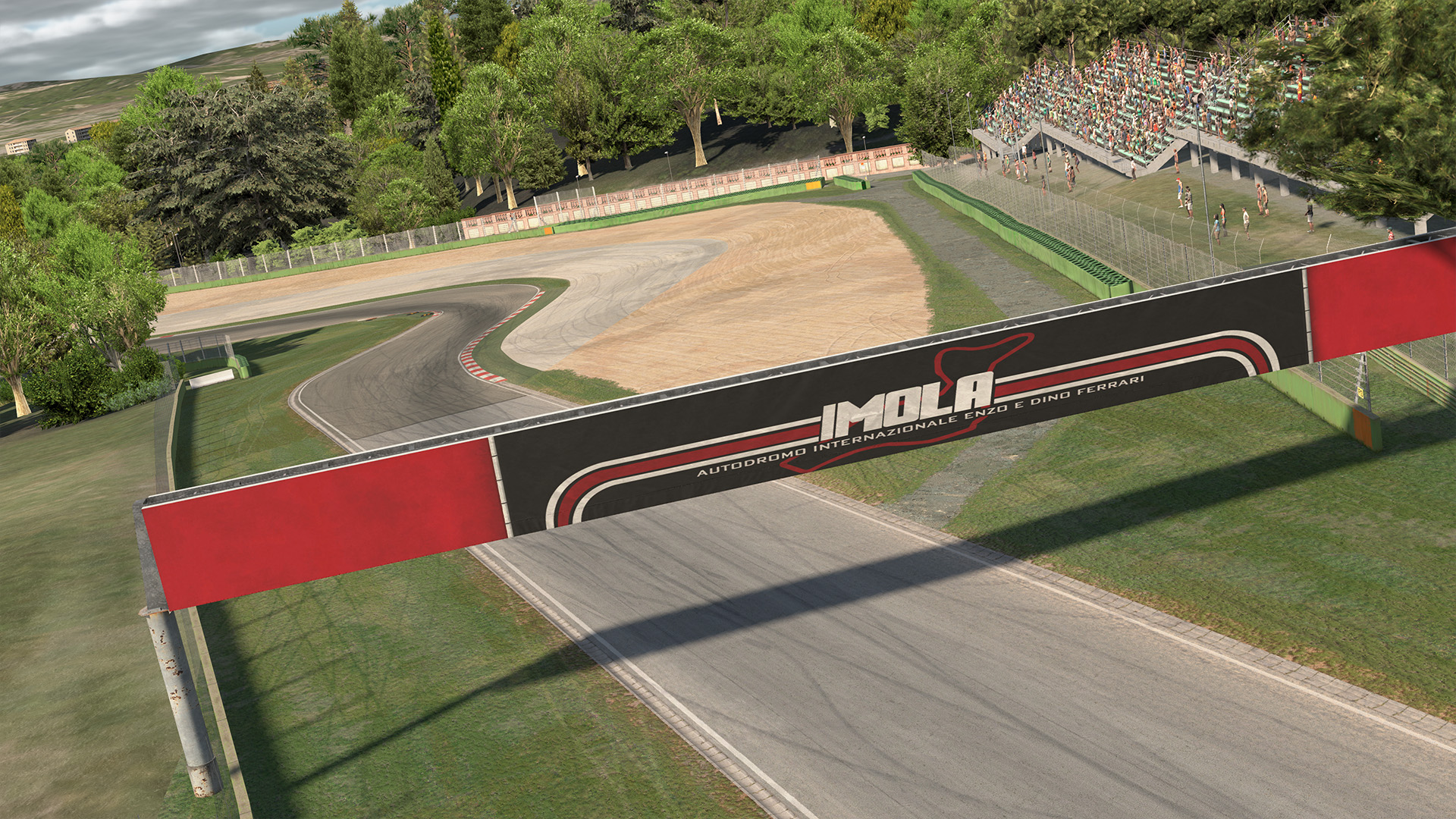 Autodromo Internazionale Enzo e Dino Ferrari circuit view 2