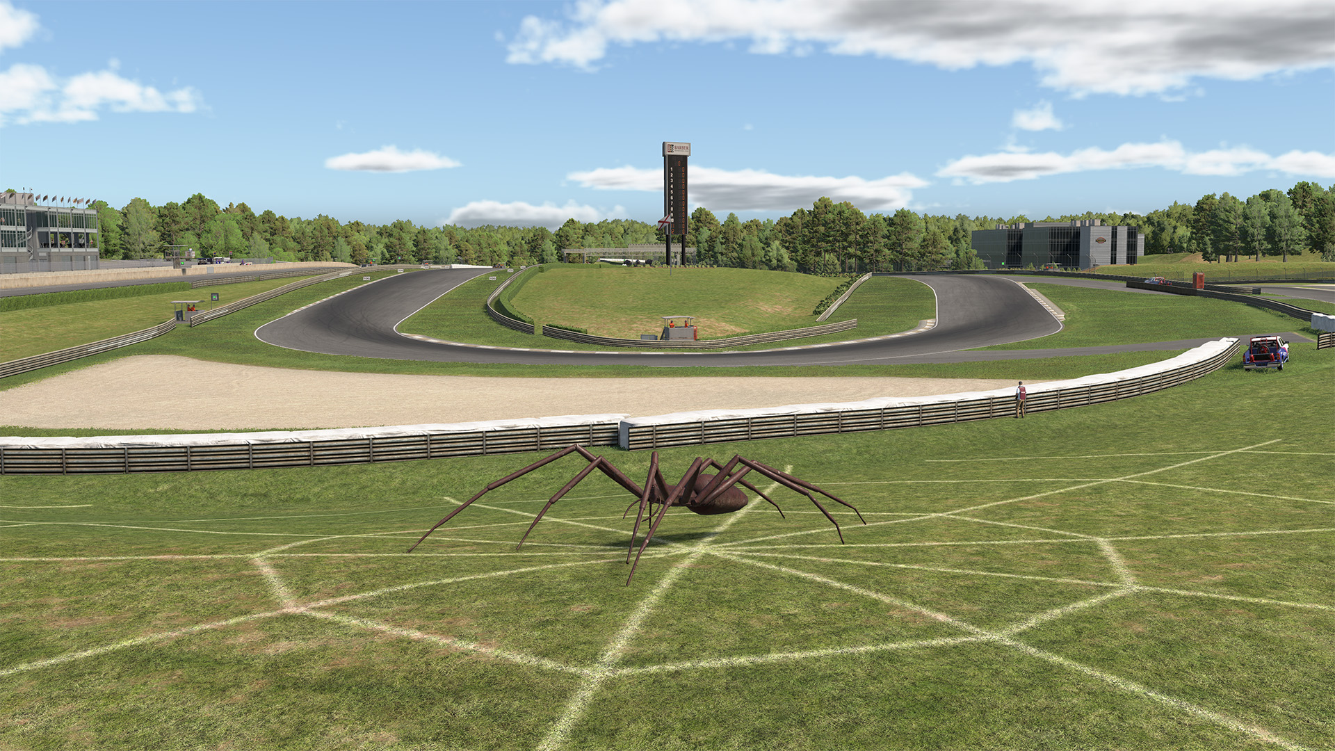 Barber Motorsports Park circuit view 3