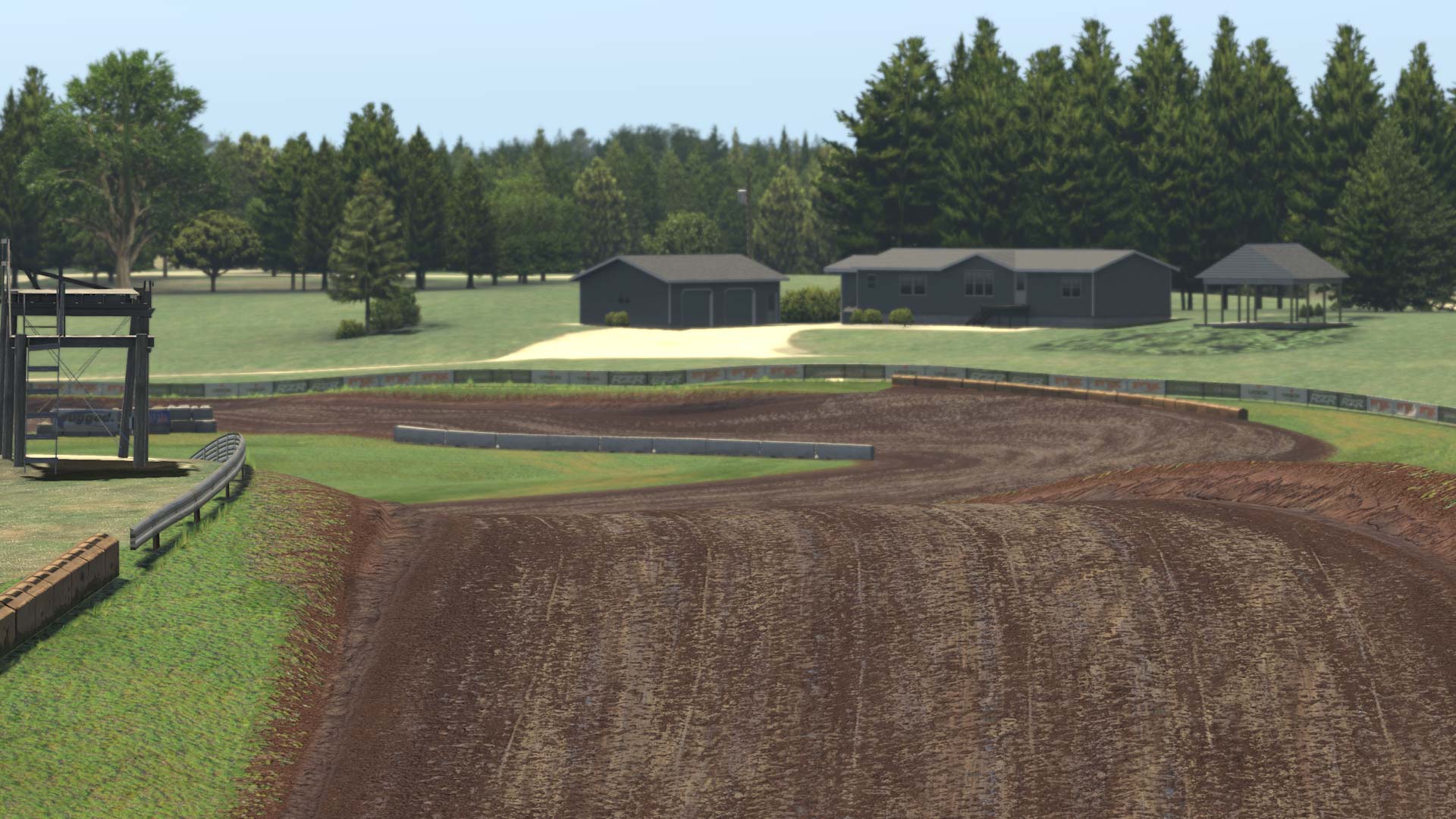 Bark River International Raceway circuit view 5