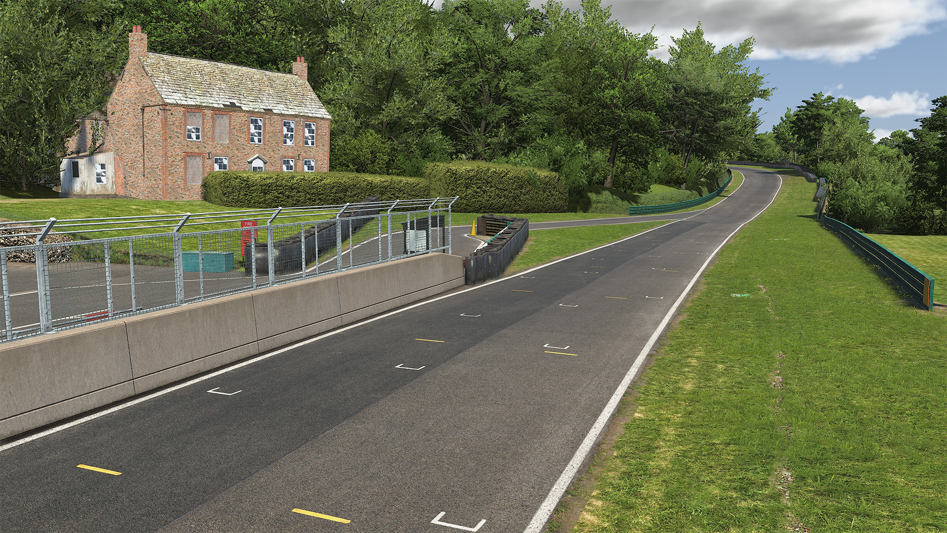 Cadwell Park Circuit circuit view 1