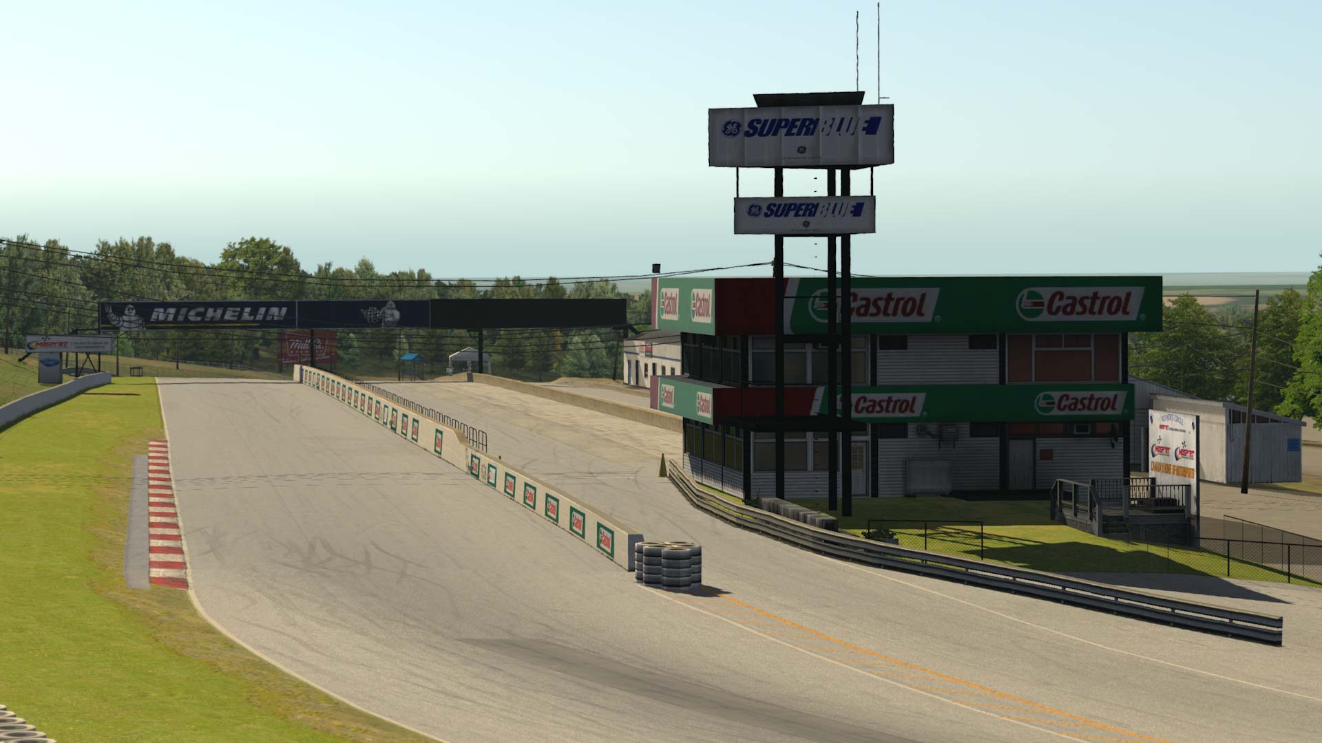 Canadian Tire Motorsports Park circuit view 1