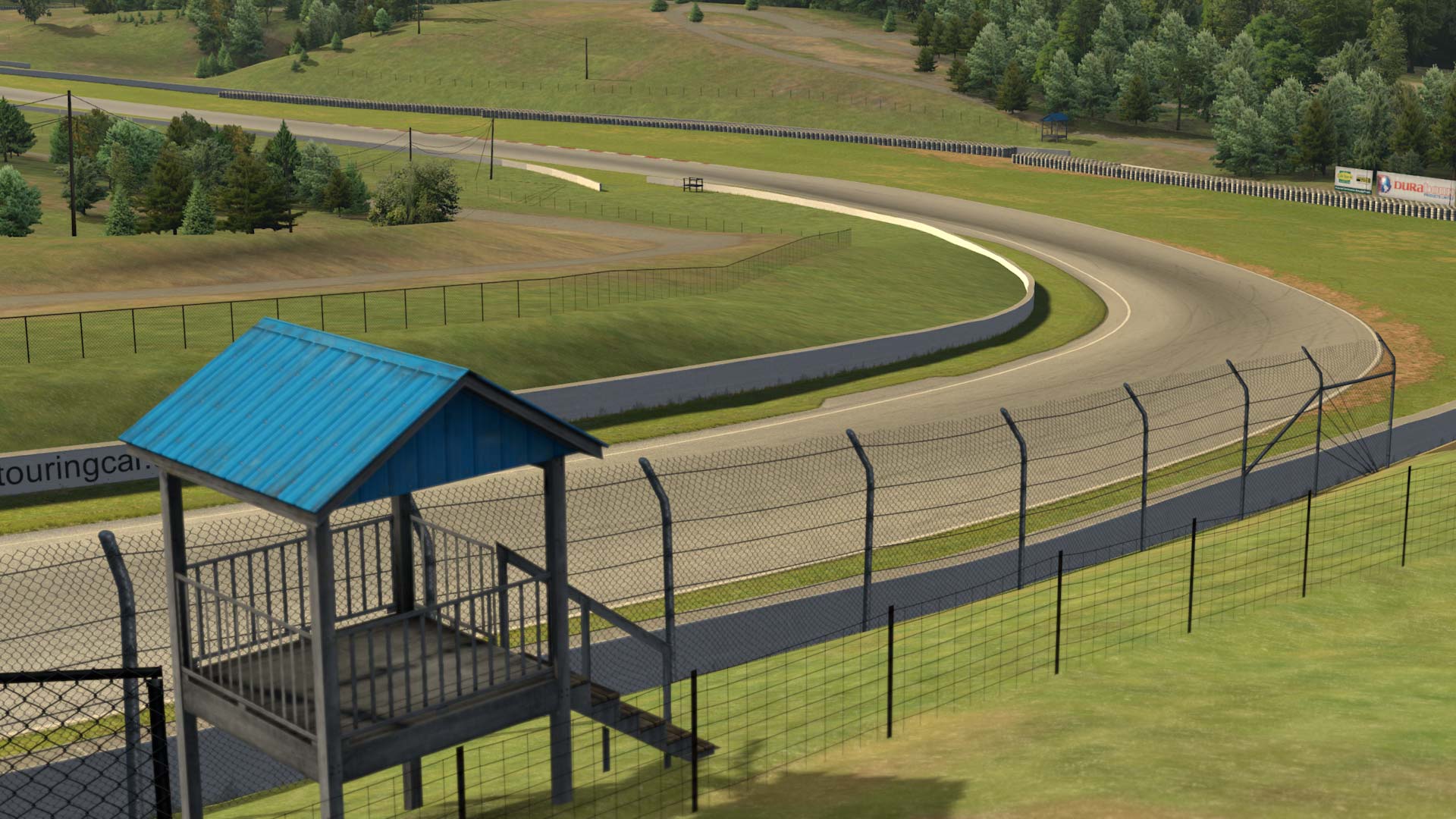 Canadian Tire Motorsports Park circuit view 3
