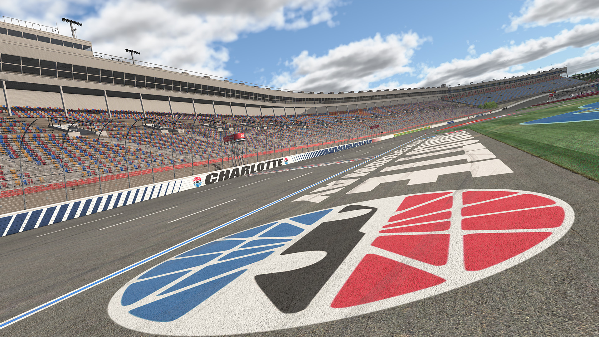 Charlotte Motor Speedway circuit view 1