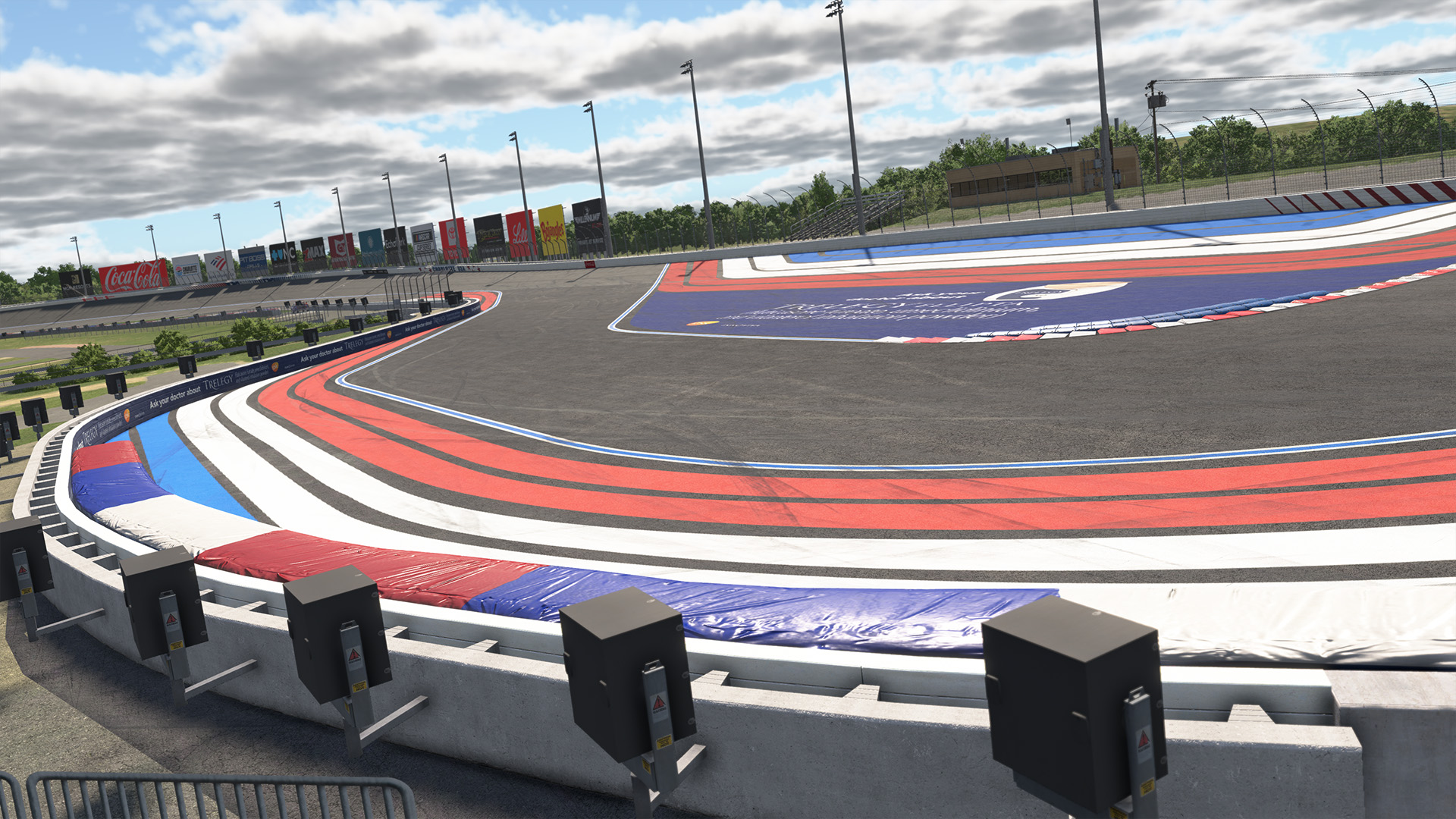 Charlotte Motor Speedway circuit view 3