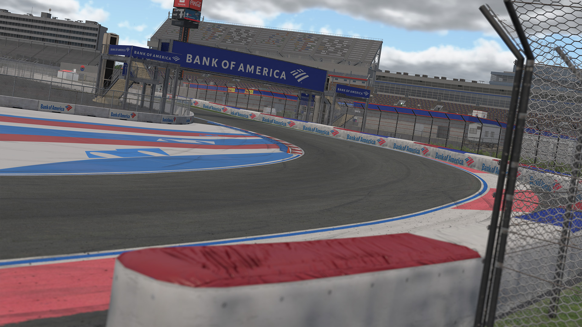 Charlotte Motor Speedway circuit view 4