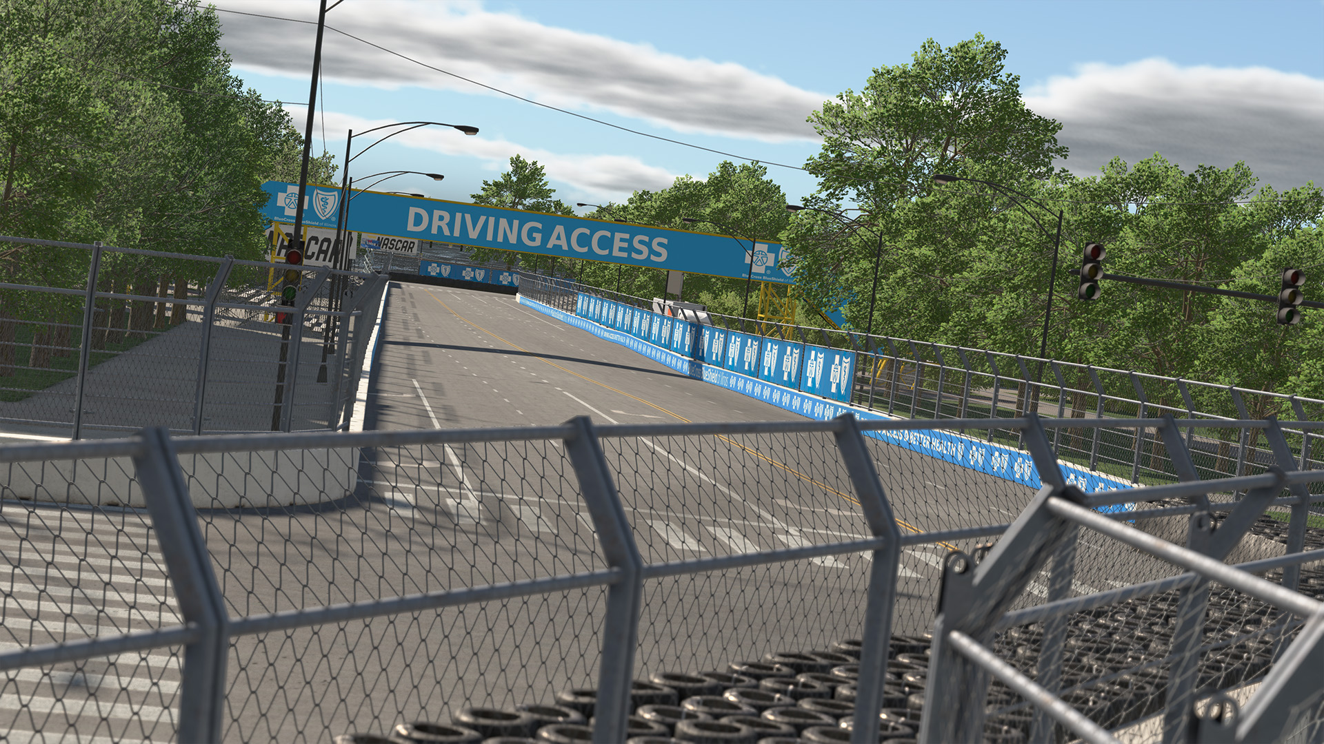Chicago Street Course circuit view 1