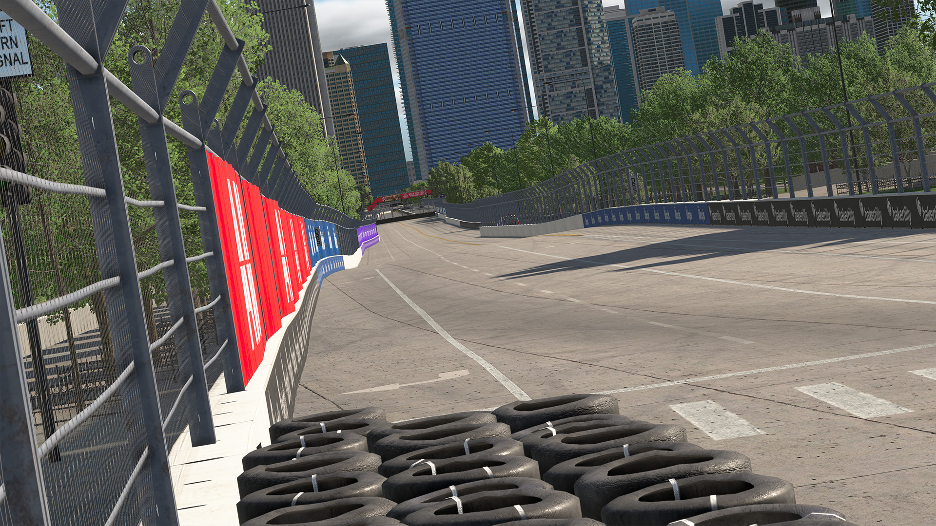 Chicago Street Course circuit view 2