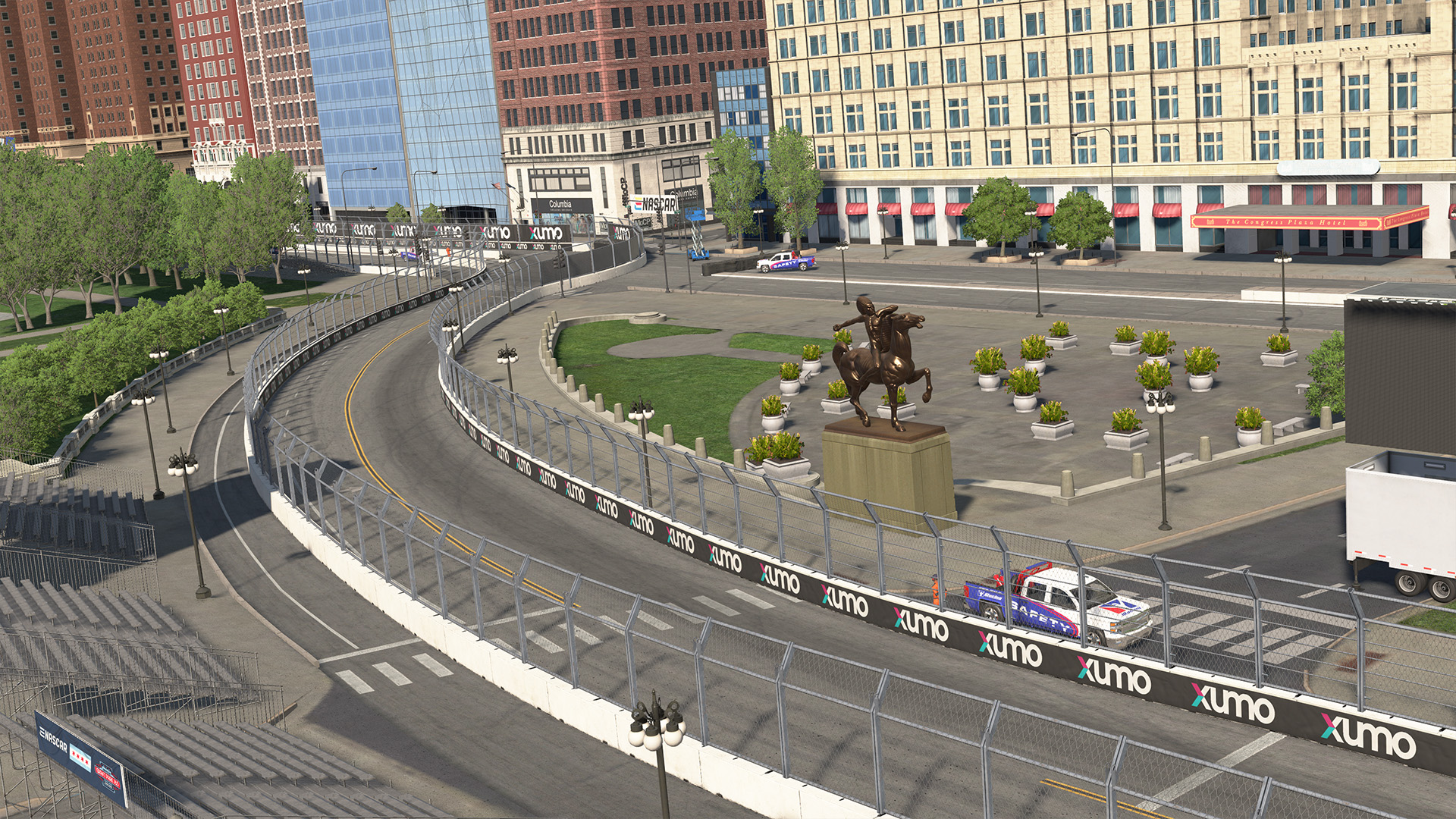Chicago Street Course circuit view 3