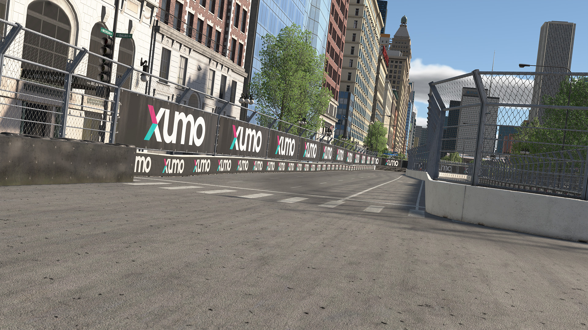 Chicago Street Course circuit view 5