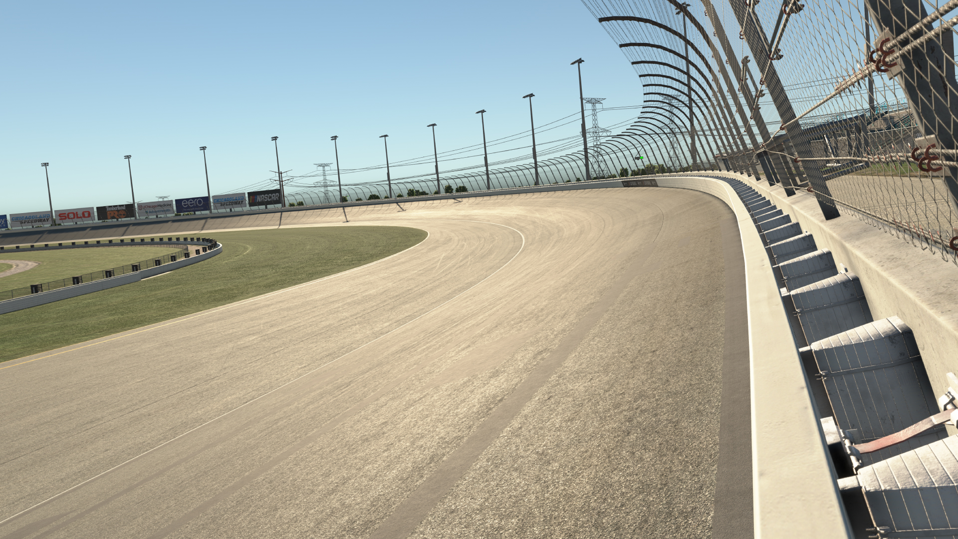 Chicagoland Speedway circuit view 2