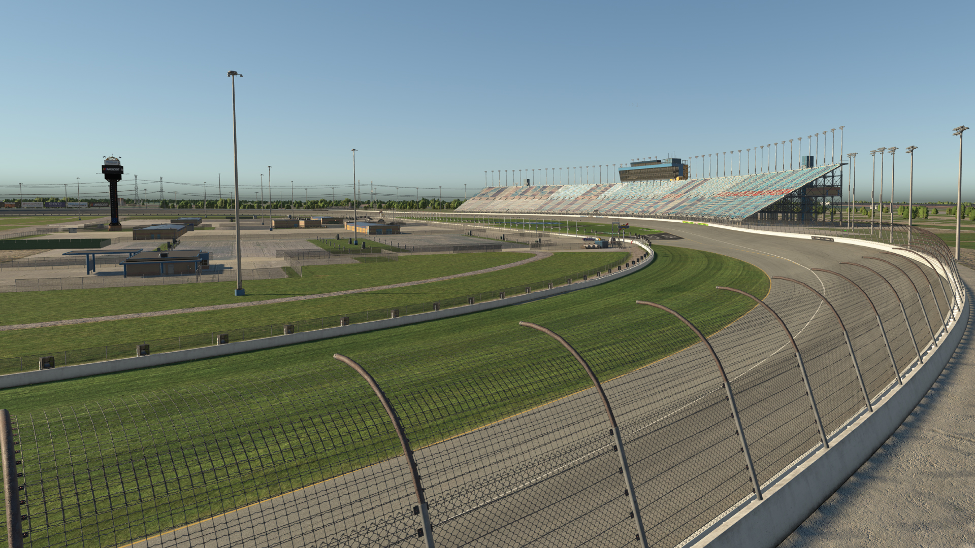 Chicagoland Speedway circuit view 3