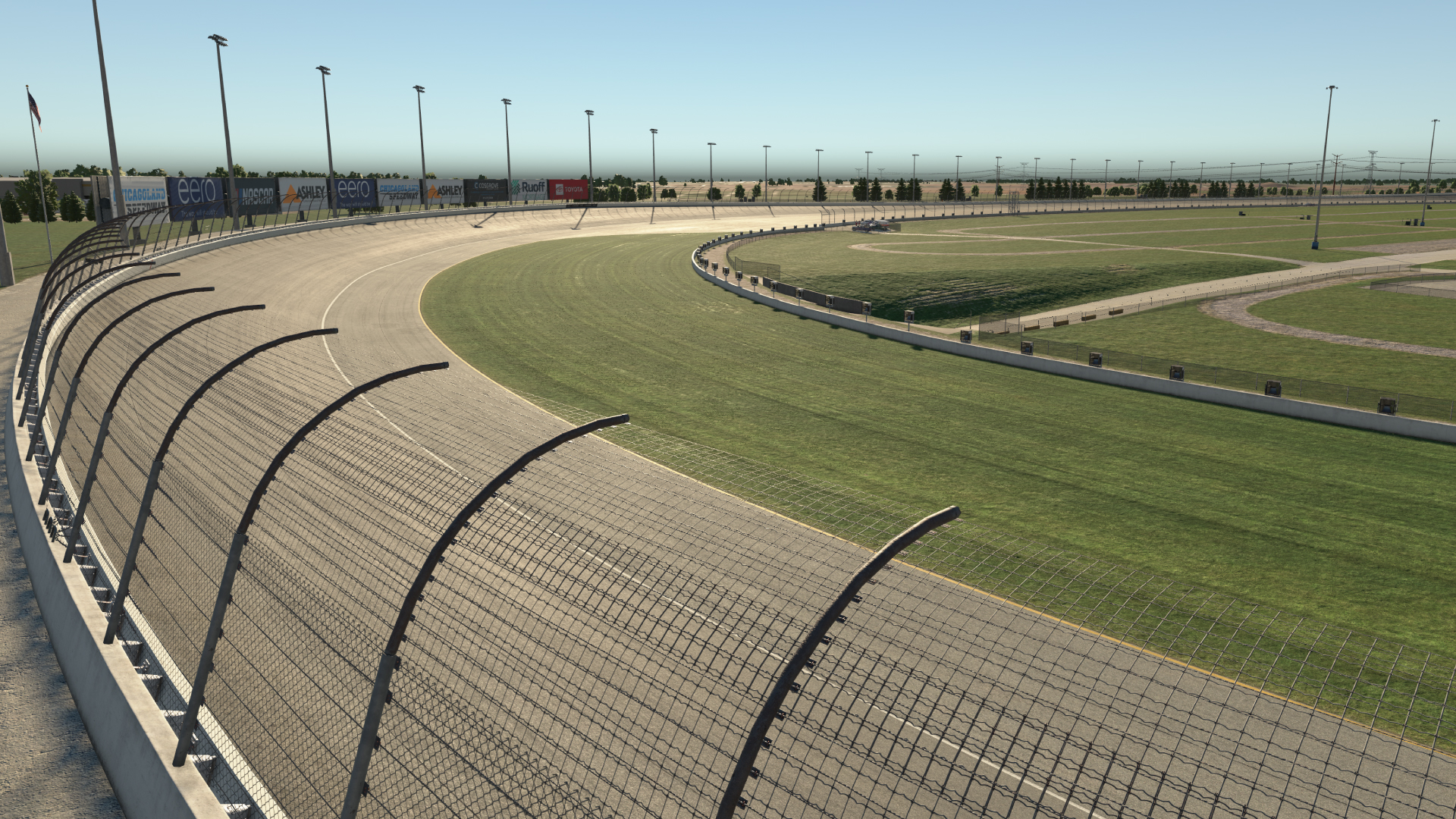 Chicagoland Speedway circuit view 4