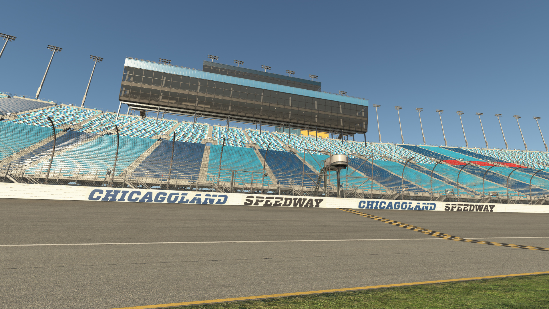 Chicagoland Speedway circuit view 5