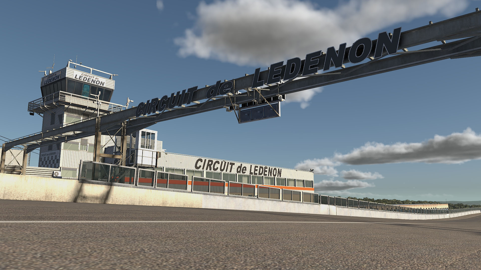 Circuit de Lédenon circuit view 1