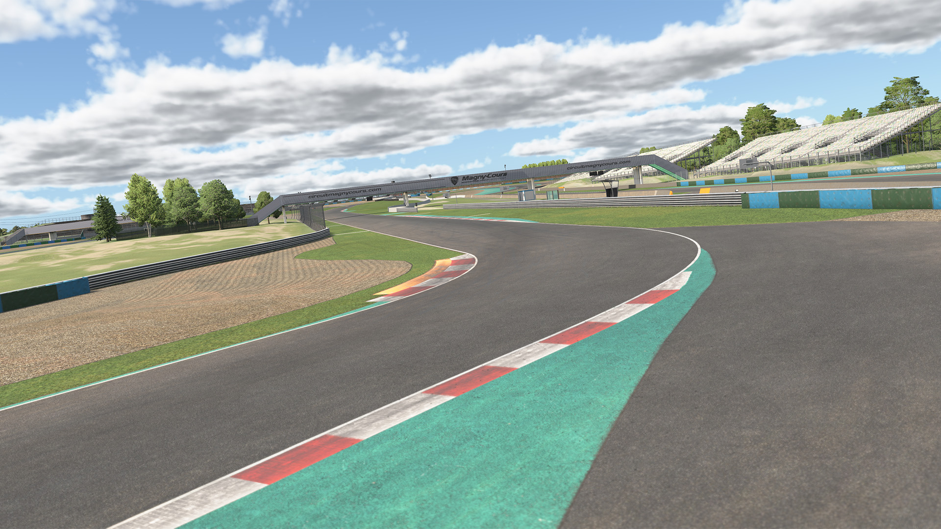 Circuit de Nevers Magny-Cours circuit view 3
