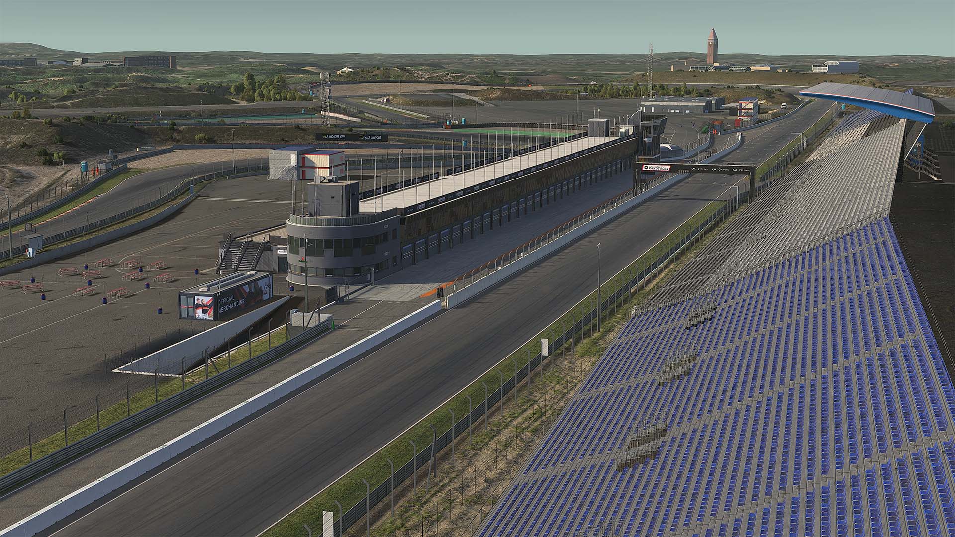 Circuit Zandvoort circuit view 1
