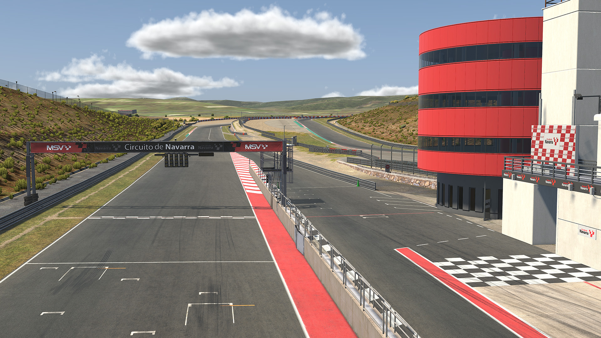 Circuito de Navarra circuit view 1
