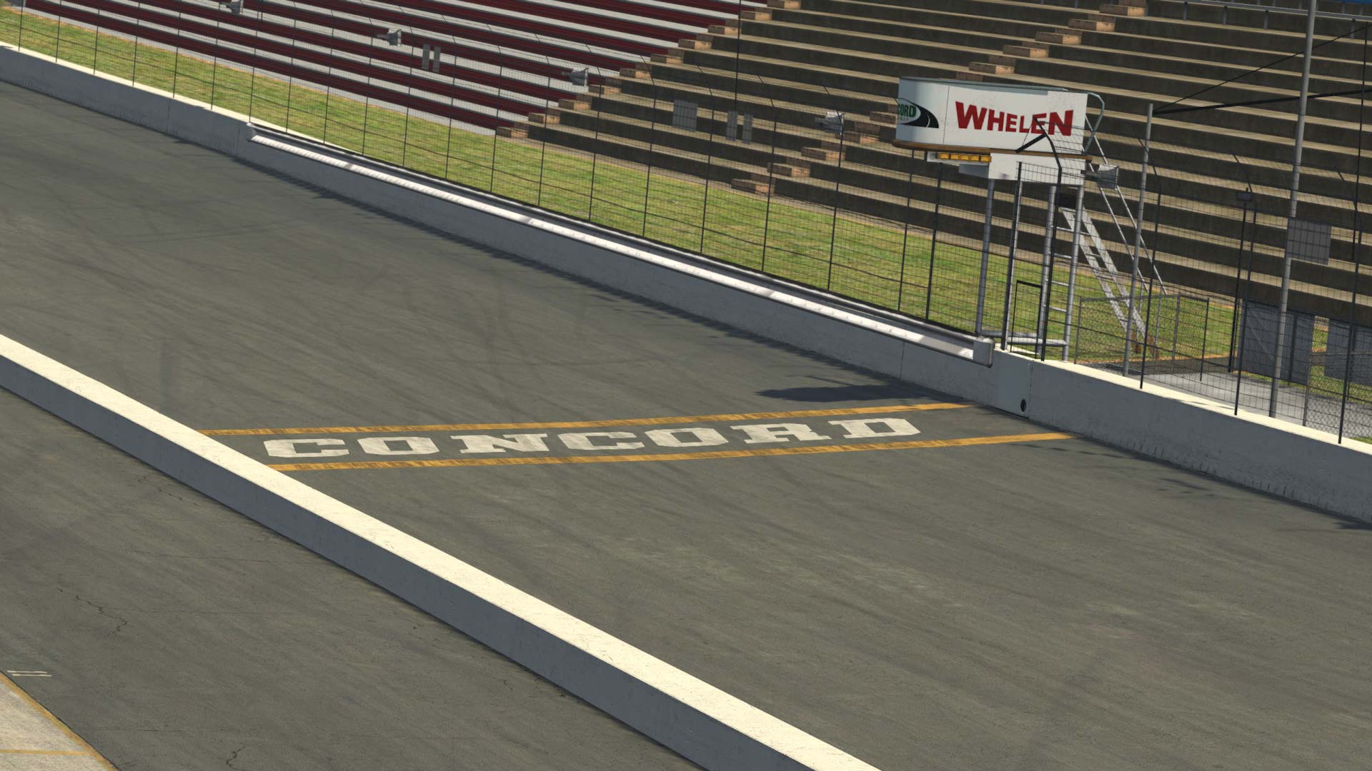 Concord Speedway circuit view 2