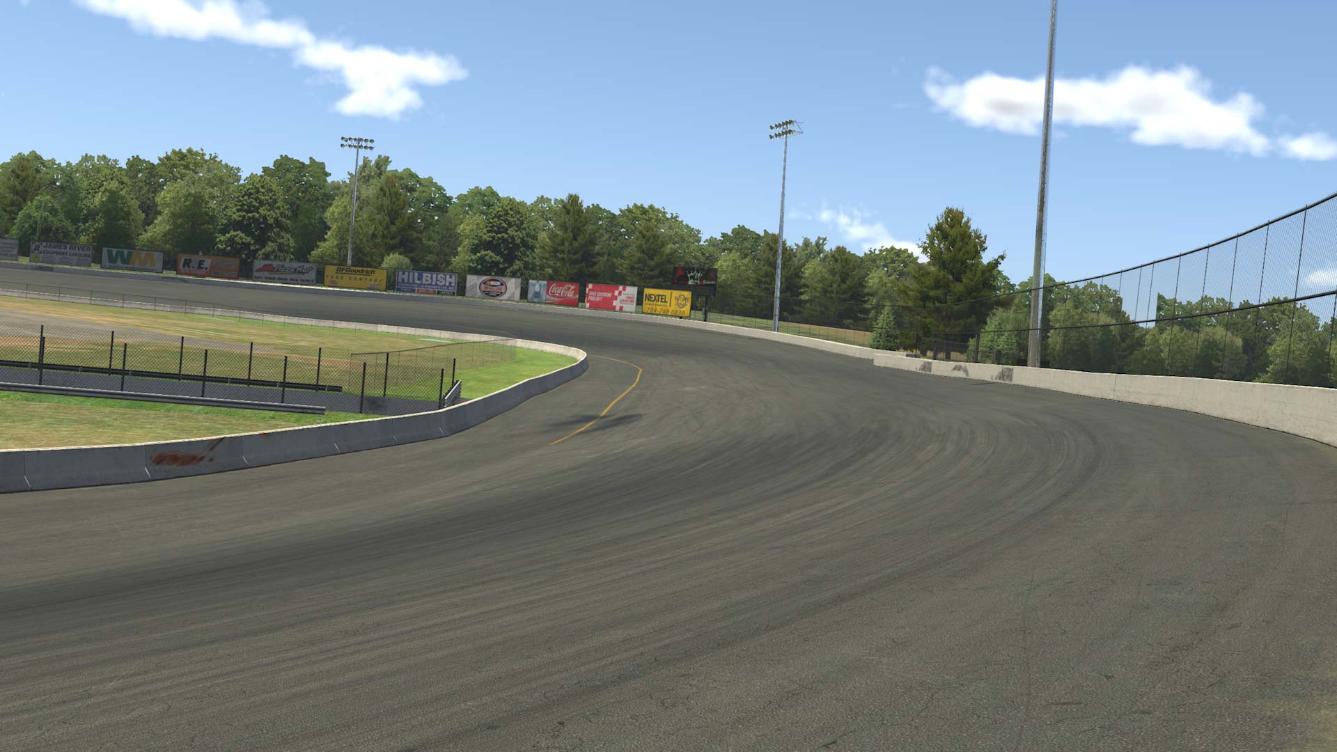 Concord Speedway circuit view 3
