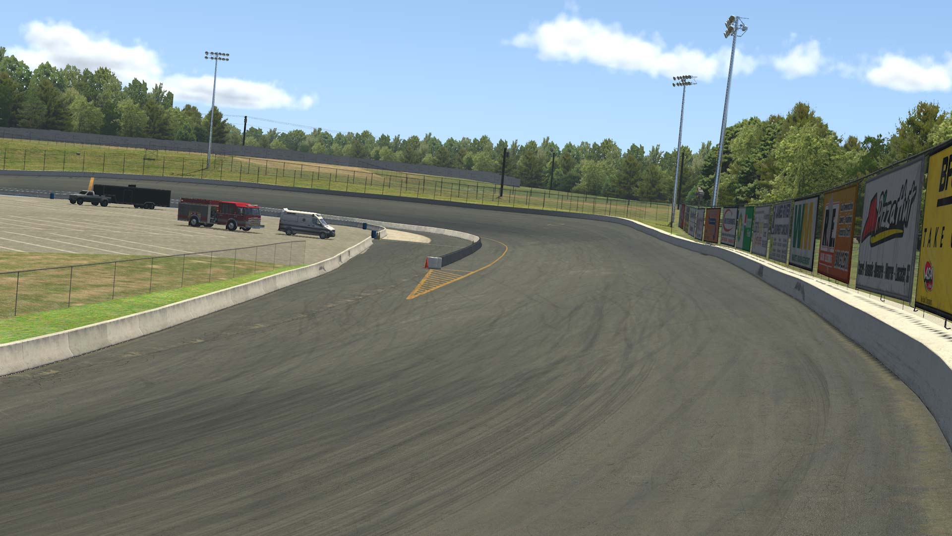 Concord Speedway circuit view 4
