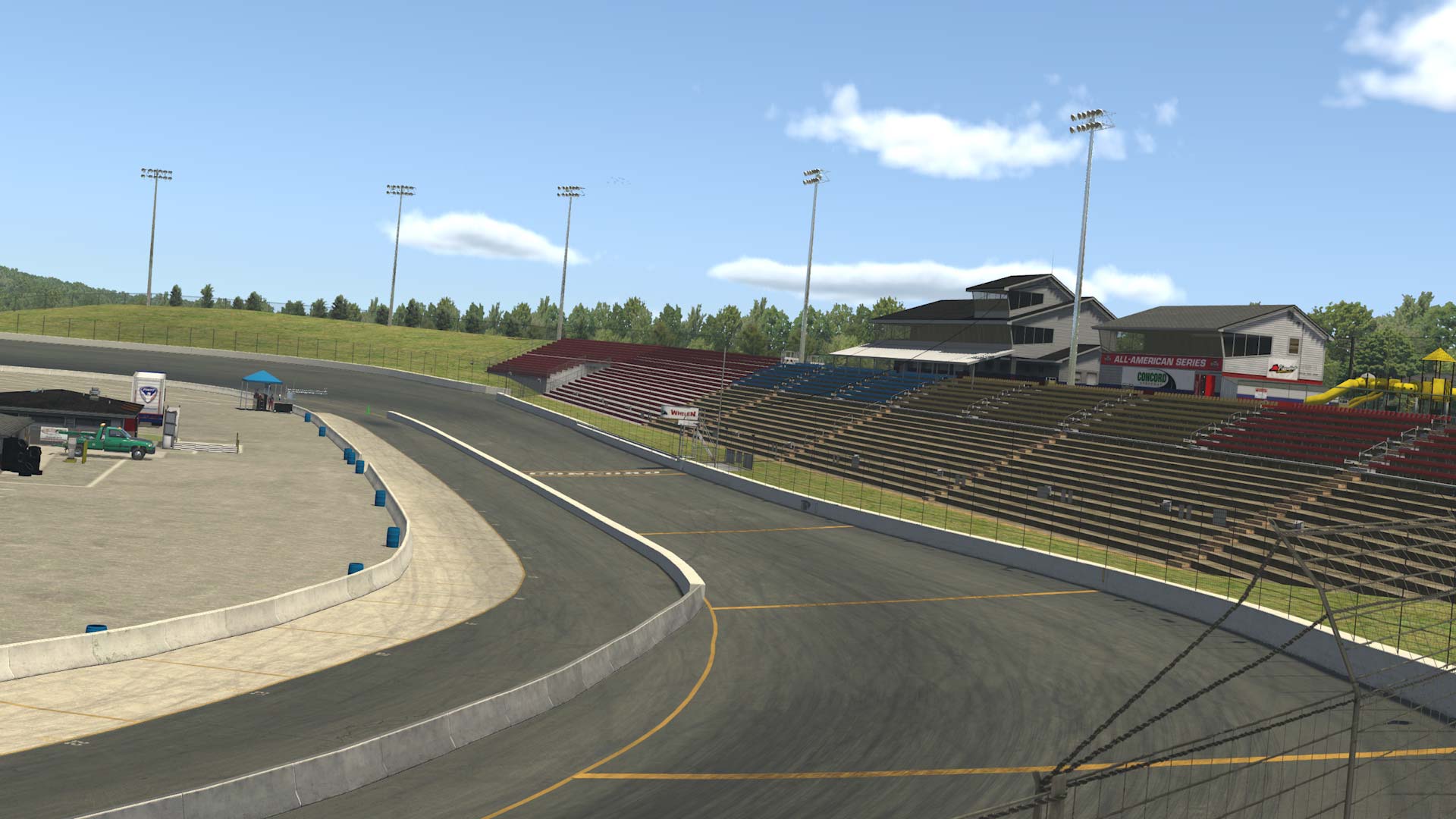 Concord Speedway circuit view 5