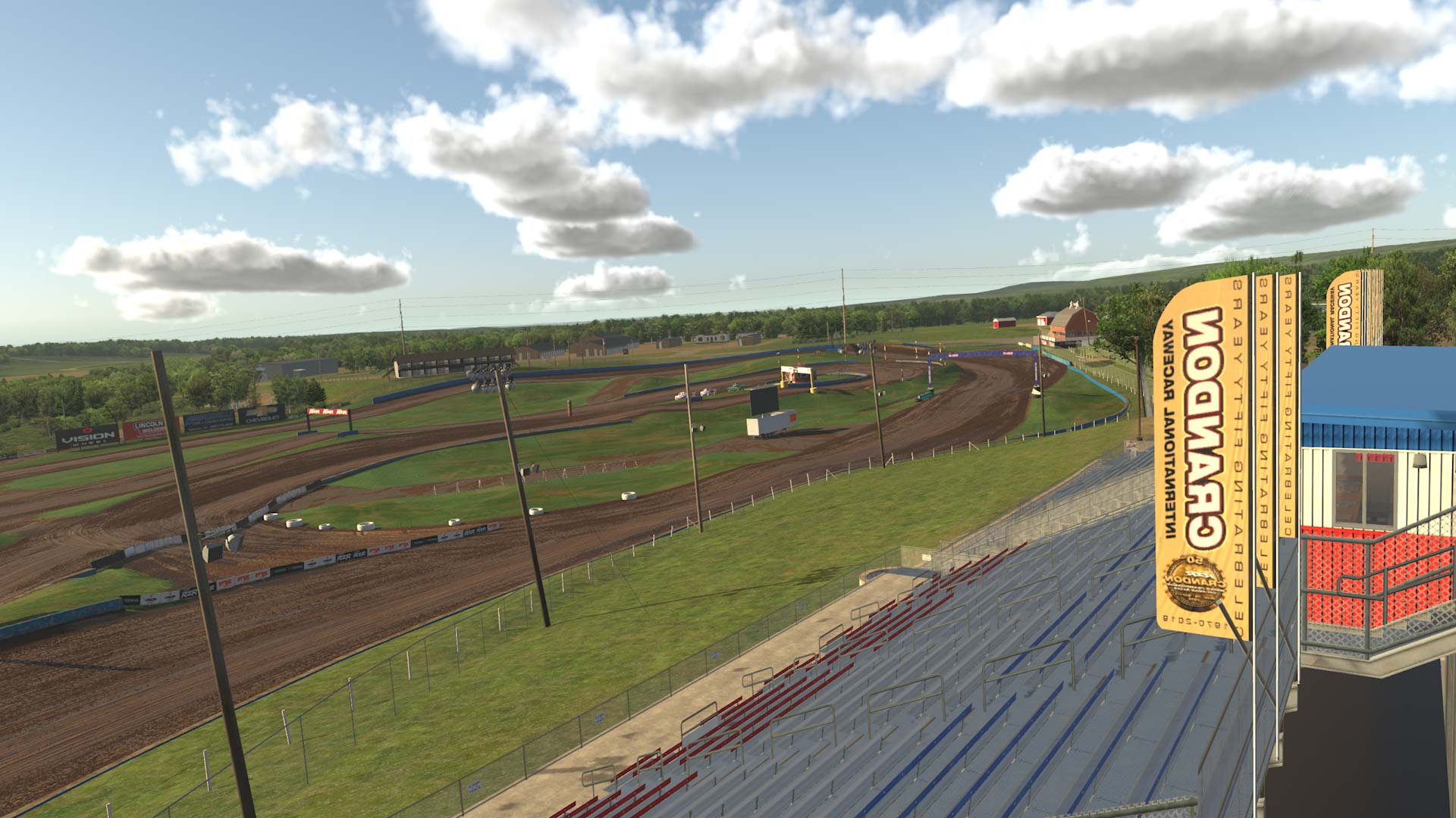 Crandon International Raceway circuit view 1
