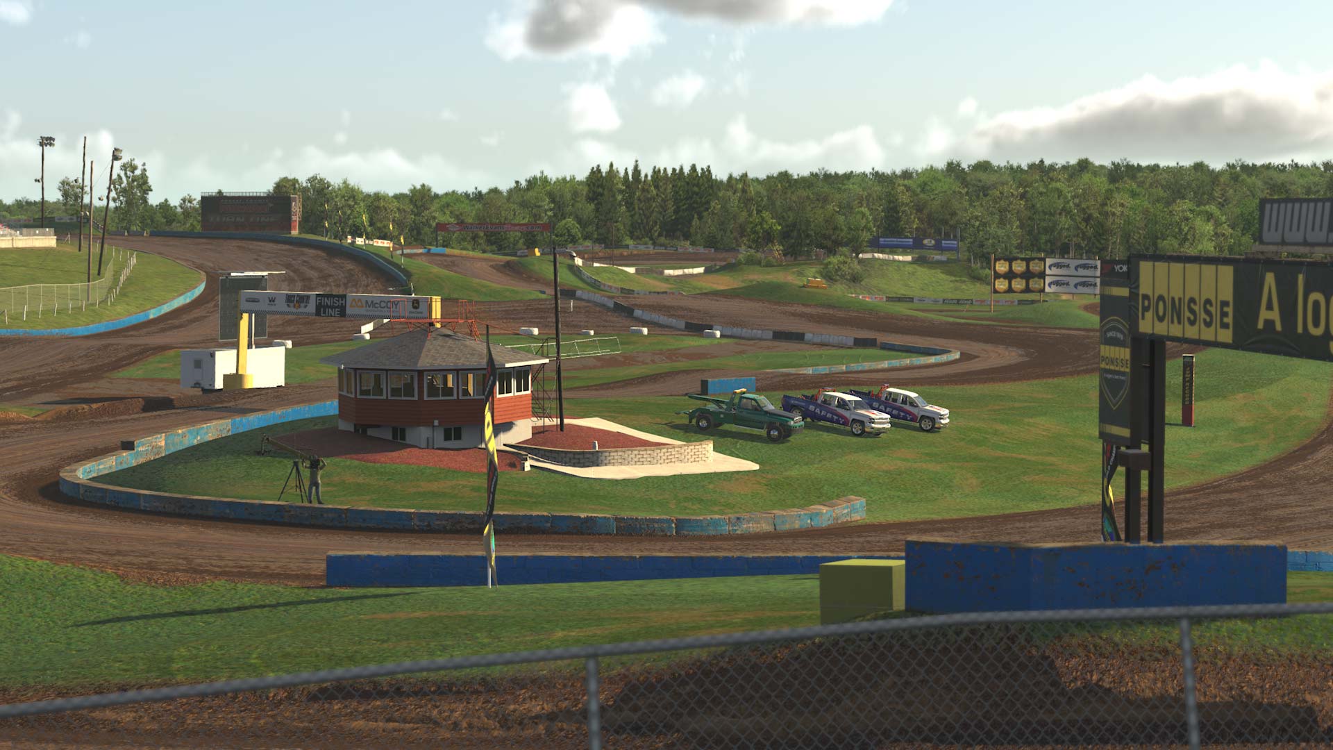 Crandon International Raceway circuit view 4