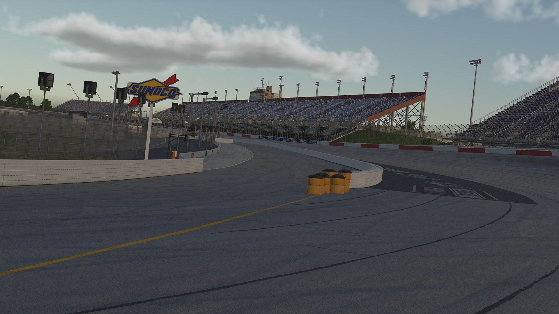 Darlington Raceway circuit view 1