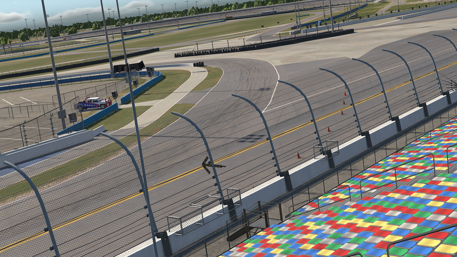 Daytona International Speedway circuit view 4