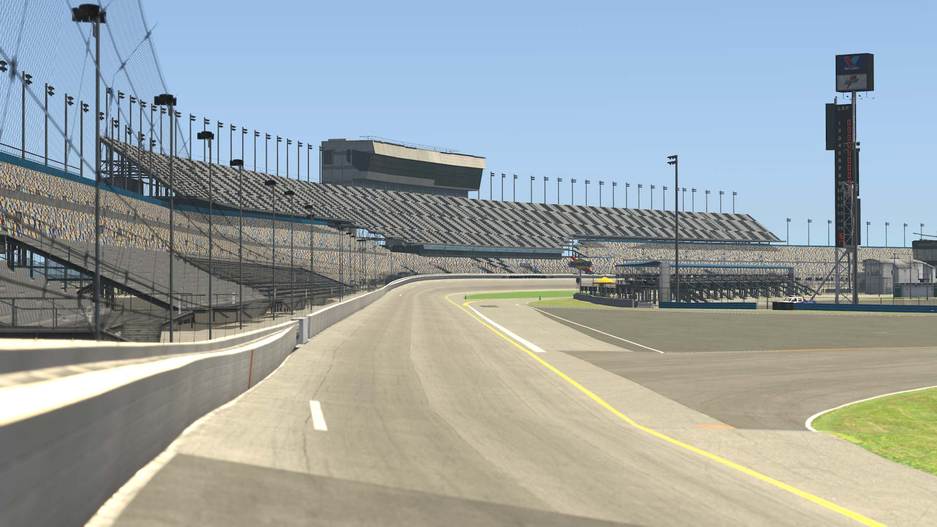 Daytona Rallycross and Dirt Road circuit view 3