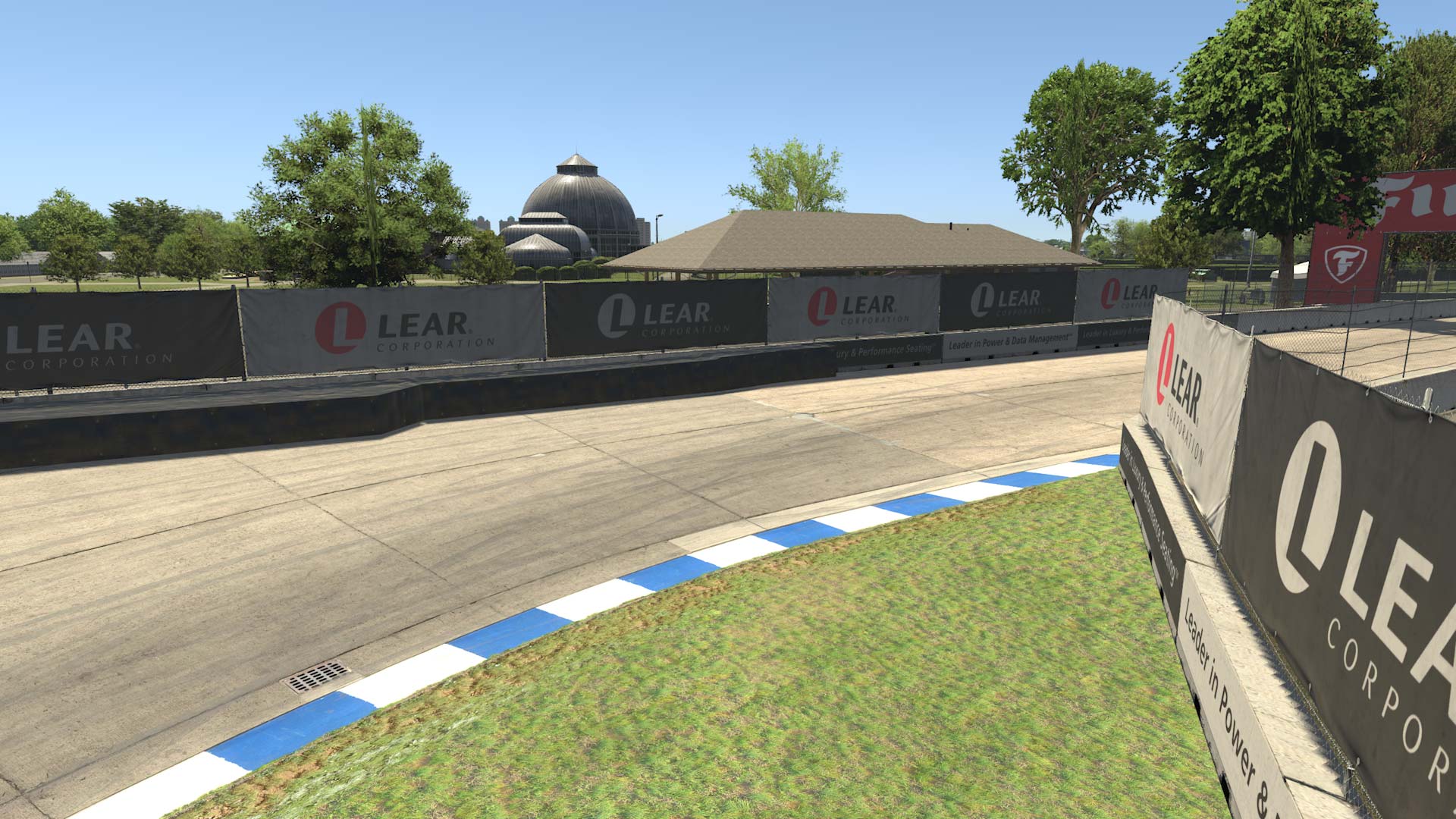 Detroit Grand Prix at Belle Isle circuit view 1