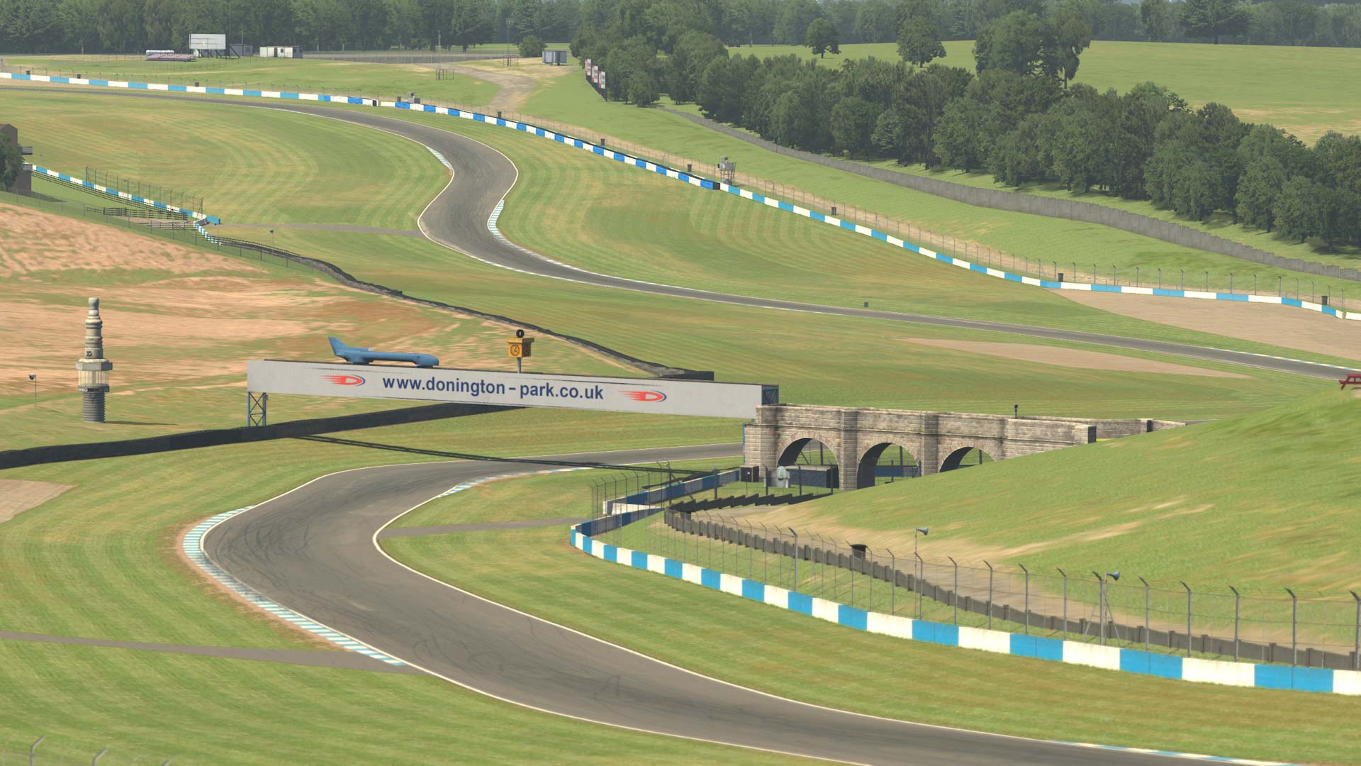 Donington Park Racing Circuit circuit view 5