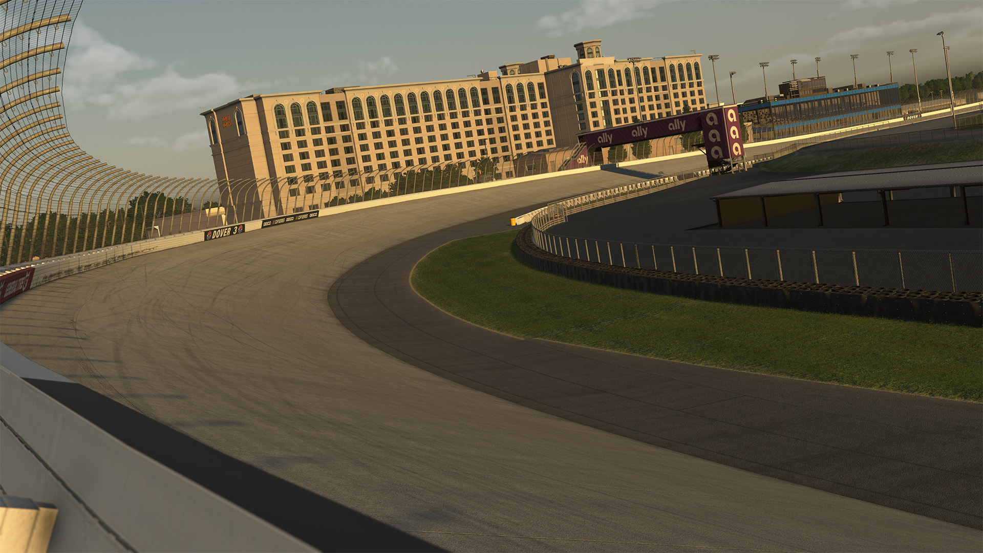 Dover Motor Speedway circuit view 4