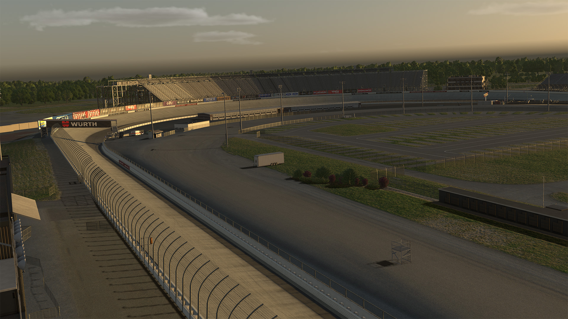 Dover Motor Speedway circuit view 5