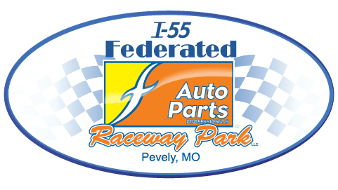 Federated Auto Parts Raceway at I-55 logo