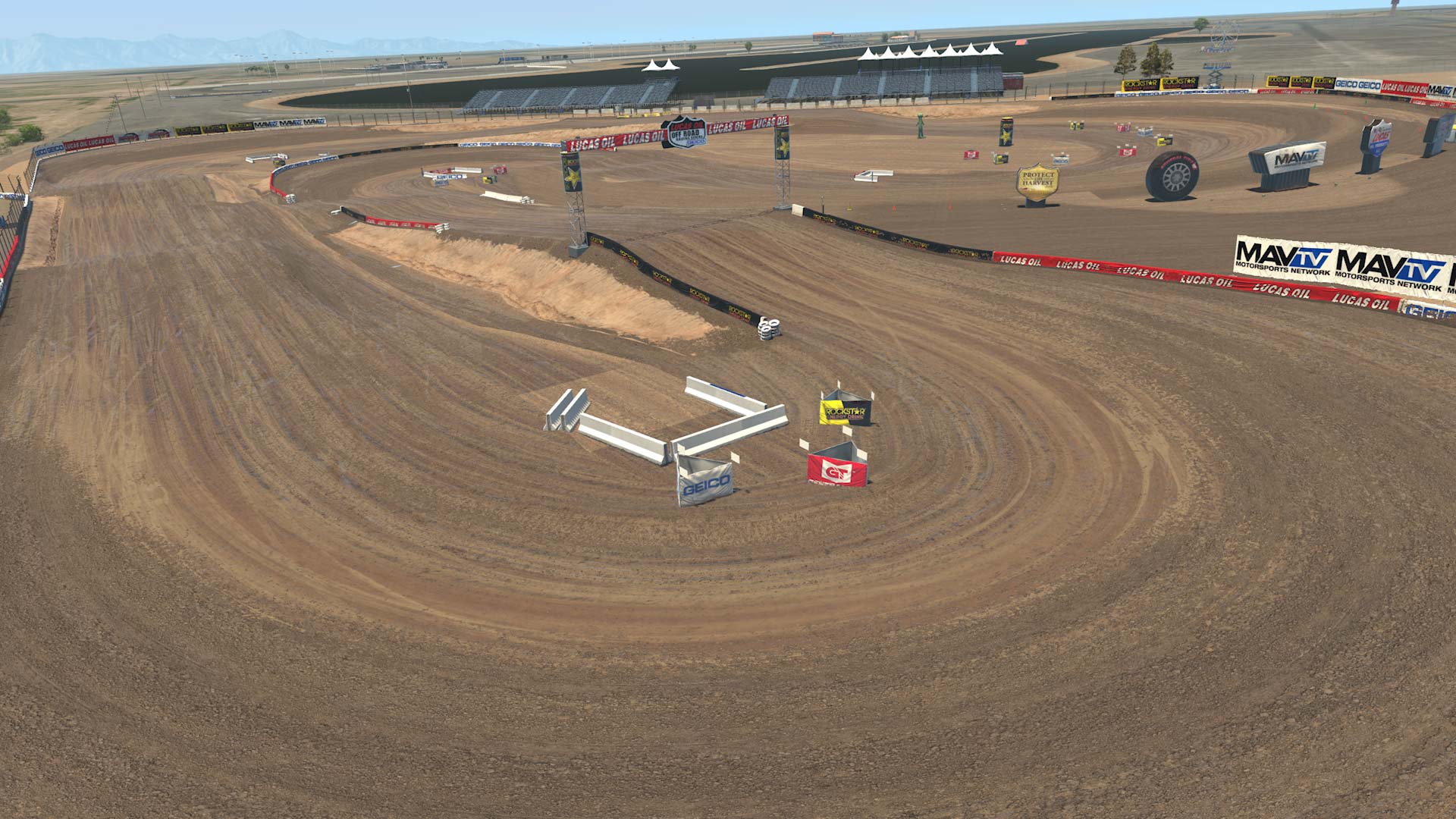 Firebird Motorsports Park circuit view 3