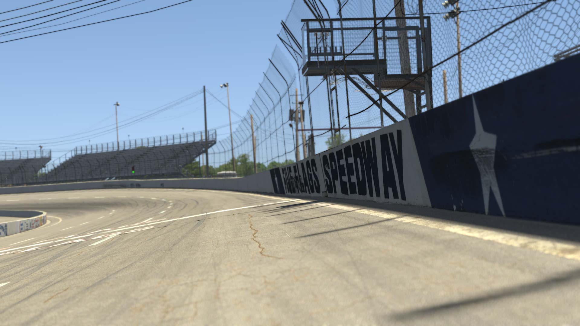 Five Flags Speedway circuit view 2