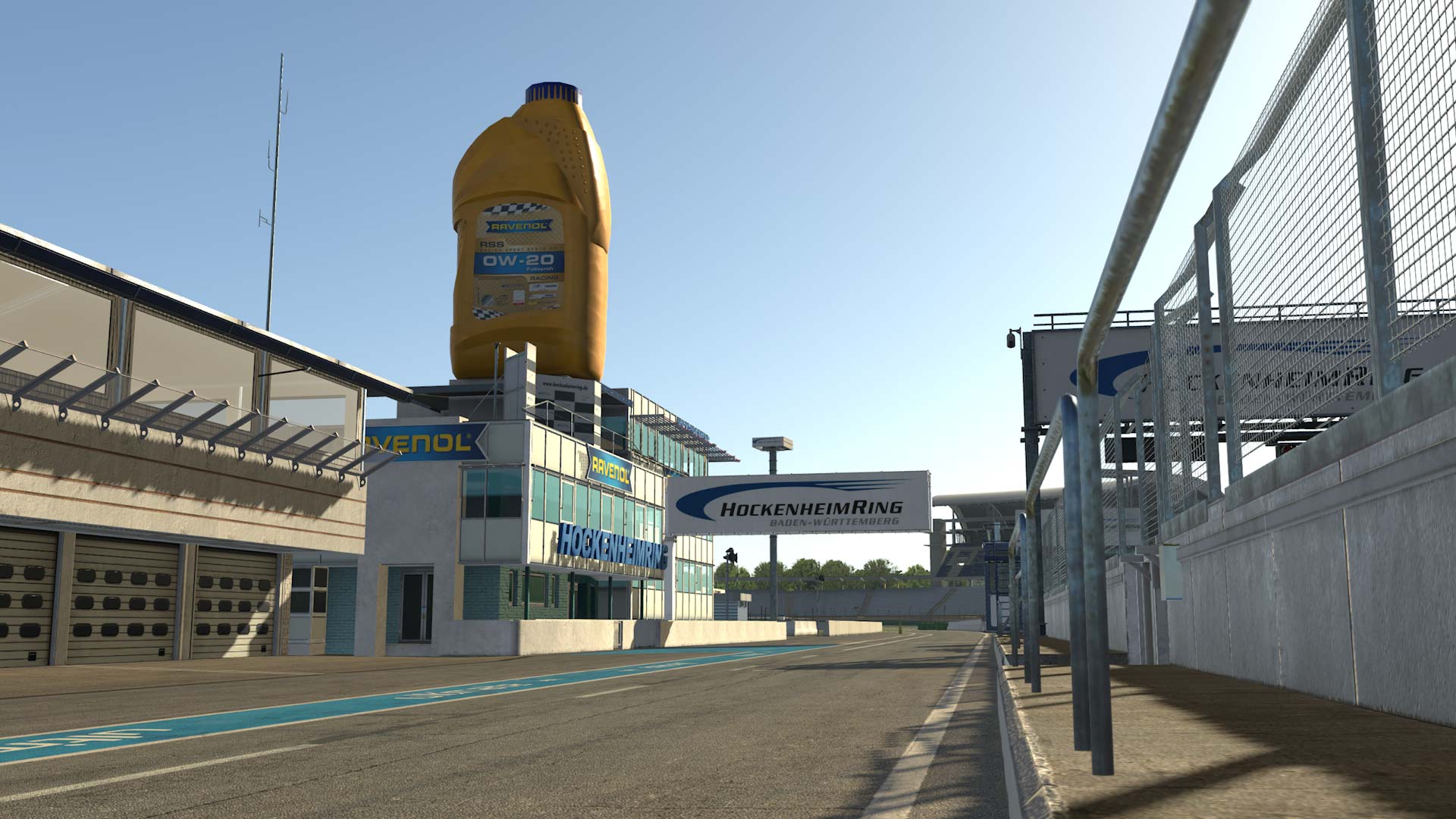 Hockenheimring Baden-Württemberg circuit view 1