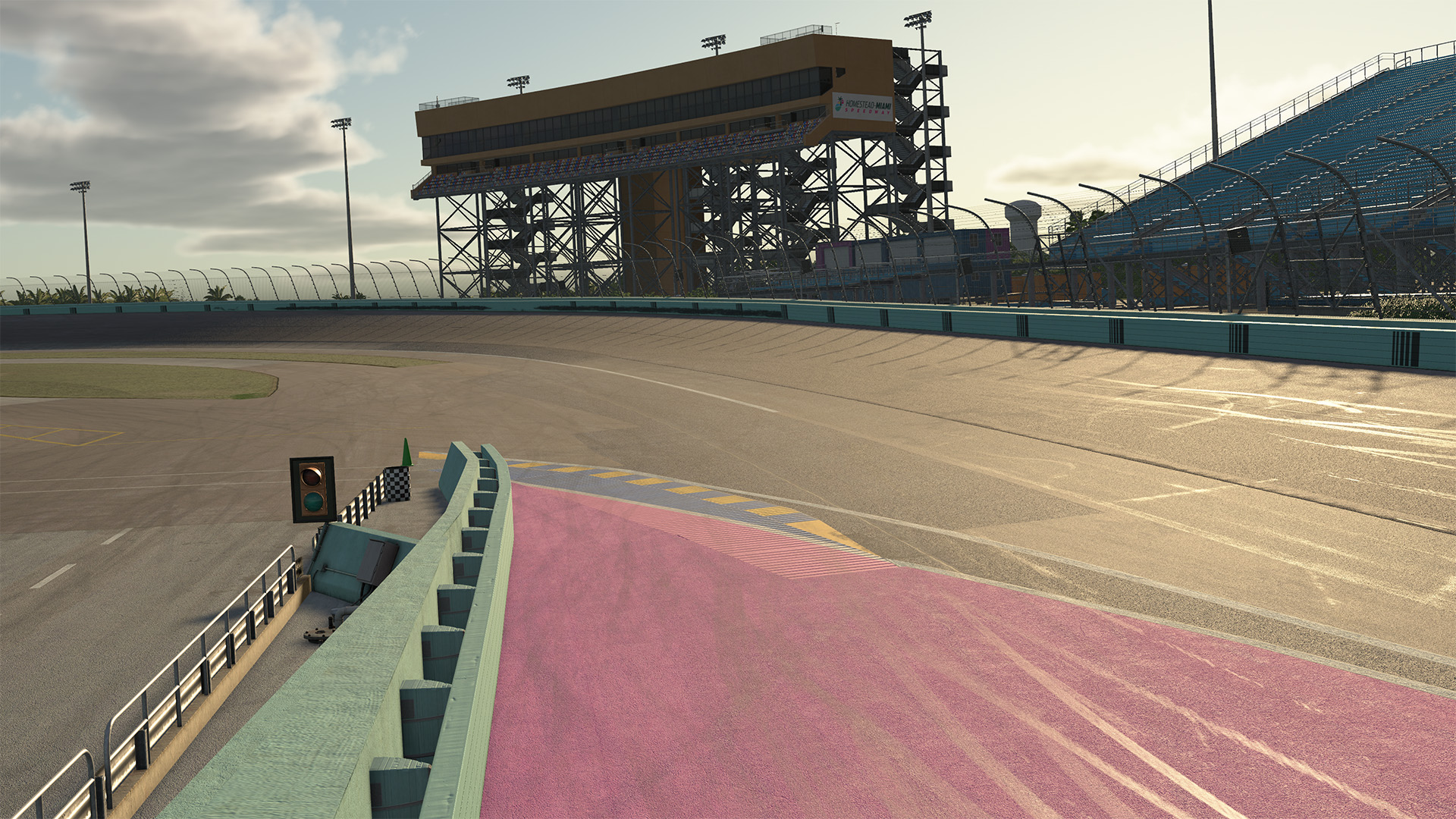 Homestead Miami Speedway circuit view 1