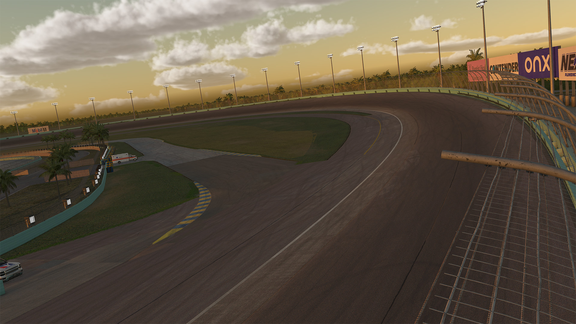 Homestead Miami Speedway circuit view 3