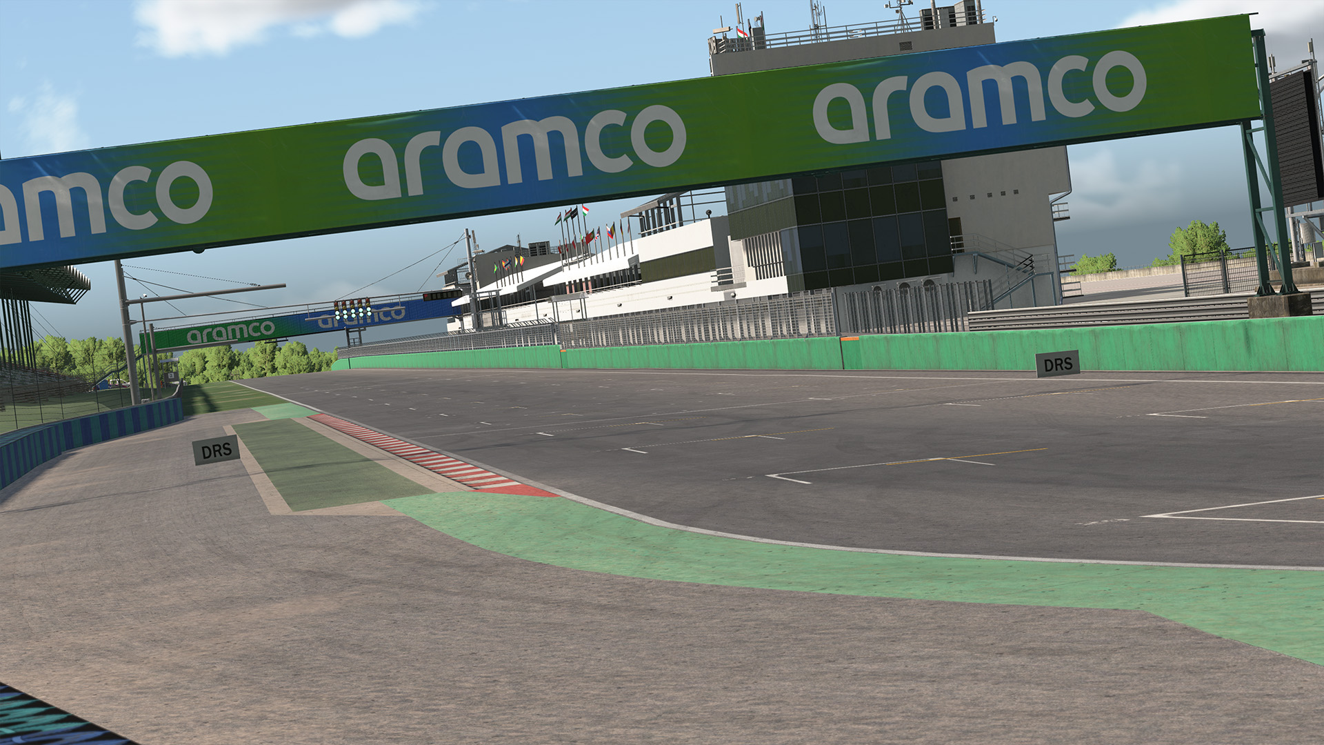 Hungaroring circuit view 1
