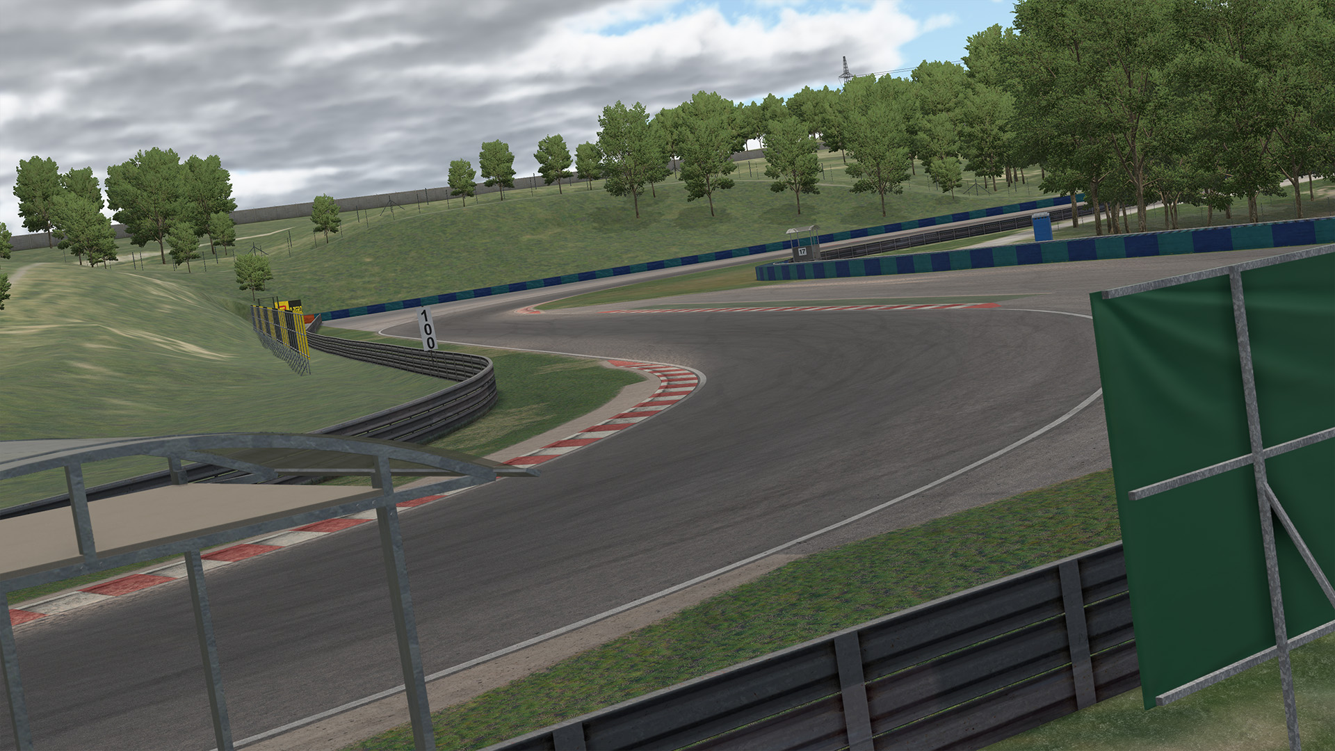 Hungaroring circuit view 3