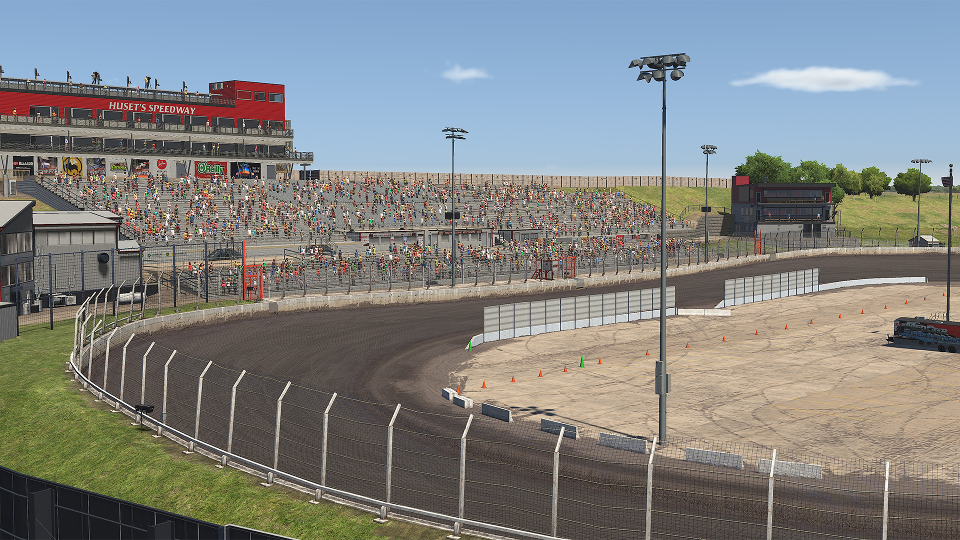 Huset's Speedway circuit view 4