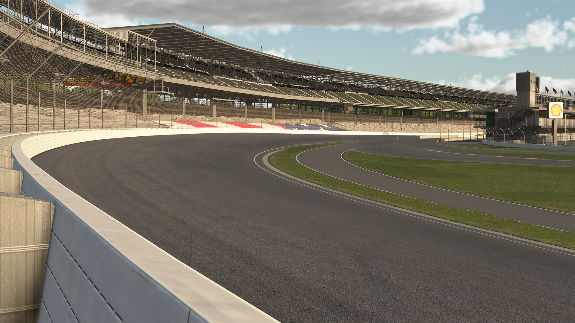 Indianapolis Motor Speedway circuit view 3