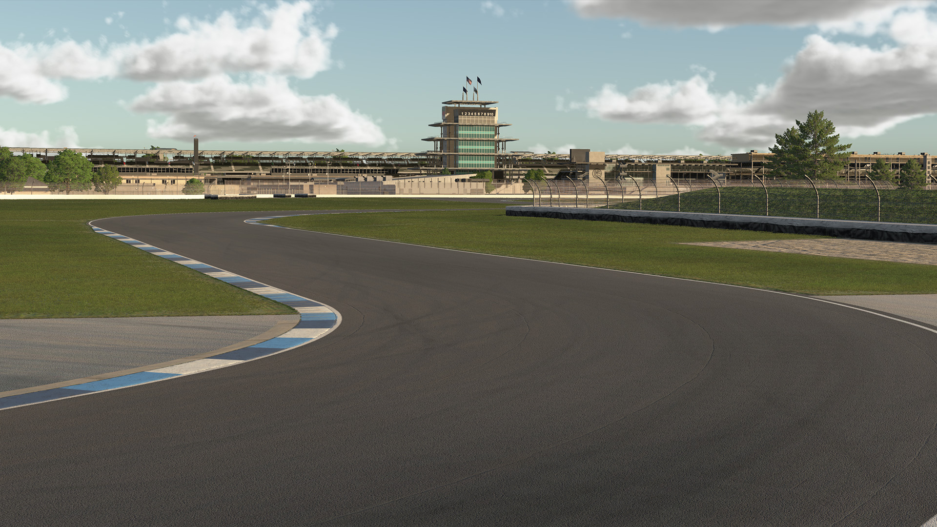Indianapolis Motor Speedway circuit view 4